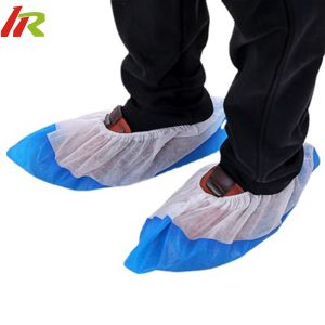 1000pcs One Carton Disposable Blue Soft Antiskid Shoe Cover With CE with High