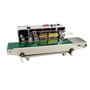 12mm Width Potato Chips 16m/Min 80W Bag Sealing Machine
