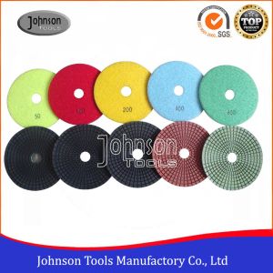 High Sharpness Diamond Stone Polishing Pads , Marble Polishing Pad 5 ''