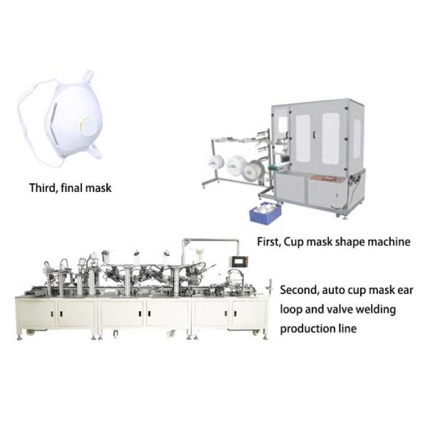 Disposable N95 220VAC Medical Mask Making Machine