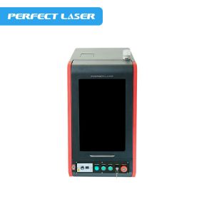 20W - 100W Laser Marking Engraving Machine Random Polarization Forced Air