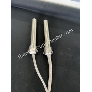 Cartridge Heater In Electric Cartridge Heater With NPT threaded fitting