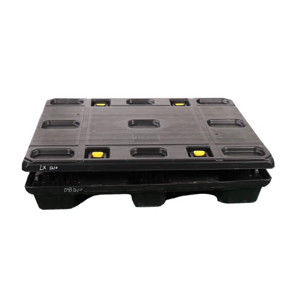 800 X 600mm Plastic Pallet Box Foldable Sleeve Plastic Pallet Container Plastic Coaming Box