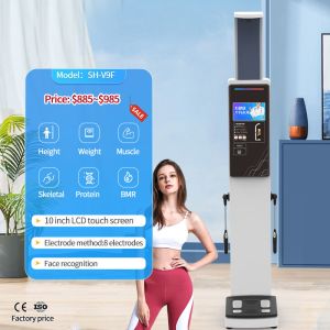 Height Weight Body Composition Analyzer Protein Balance for Spa