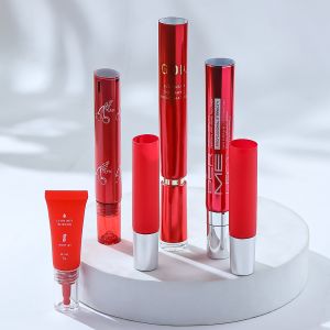 Custom Plastic Cosmetic Tubes with Screw or Flip Caps