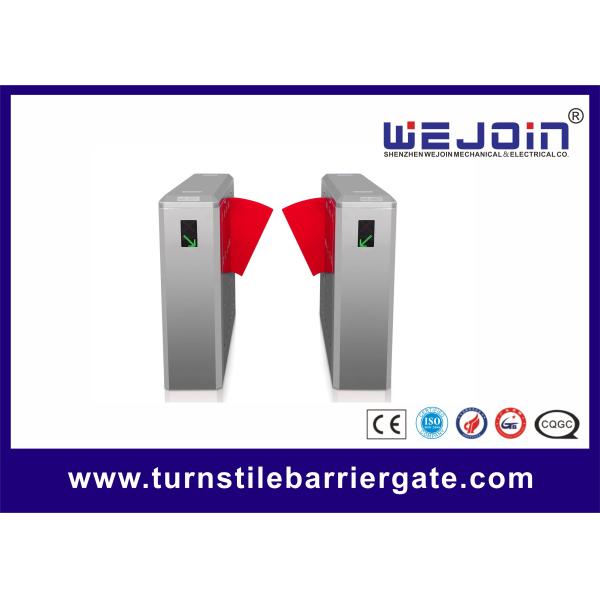 Buy Half Height Safety Access Control Turnstile Gate Flap Barrier Gate at wholesale prices