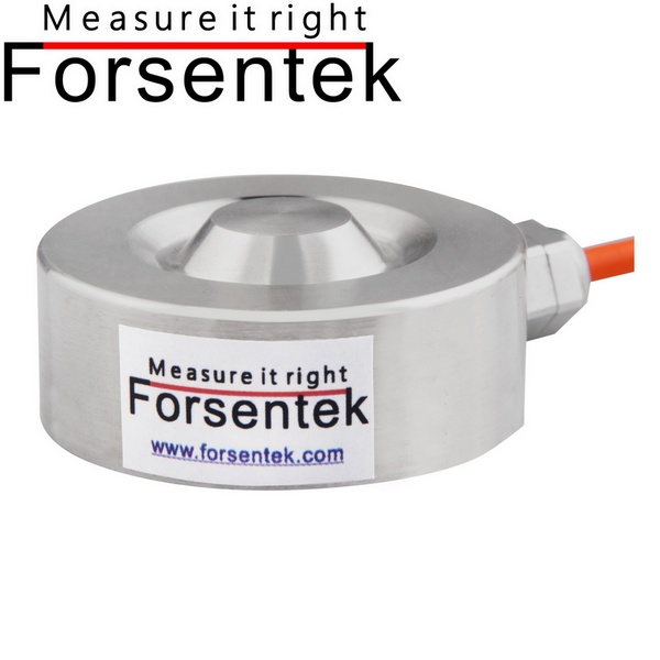 China Compression Force Sensor 100KN Button Load Cell 100kN Compression Force Transducer on sale