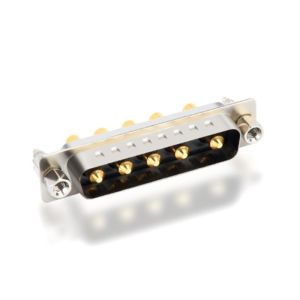 High Power 13W3 Female Solder Type 40A Connector