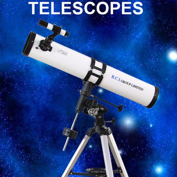 Telescope Focus length:900mm Objective diameter:76mm Eyepieces:SR4.0mm H12.5mm