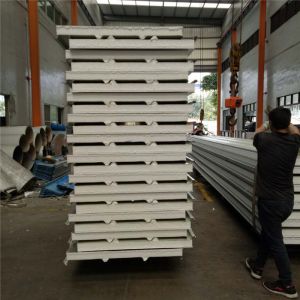 1150-50-426 eps sandwich panel with protective film and density 8kg for prefab