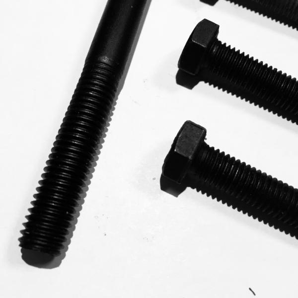 HDG Carbon Steel Hex Head Bolt 3/8 1/4 5/16 Manufacture Ansi Unc DIN 4.8 8.8 10.9 12.9