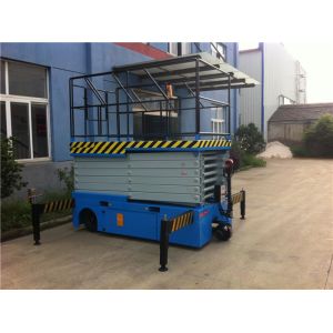 China Mobile Hydraulic Scissor Lift Extendable Movable Hydraulic Lift Safety on sale