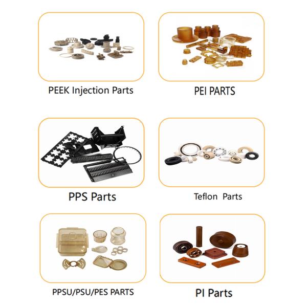 Custom Plastic Injection Moulding For Injection PEI Sealing Ring