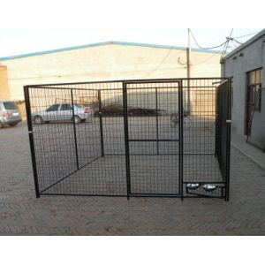 Round tube temporary dog fence
