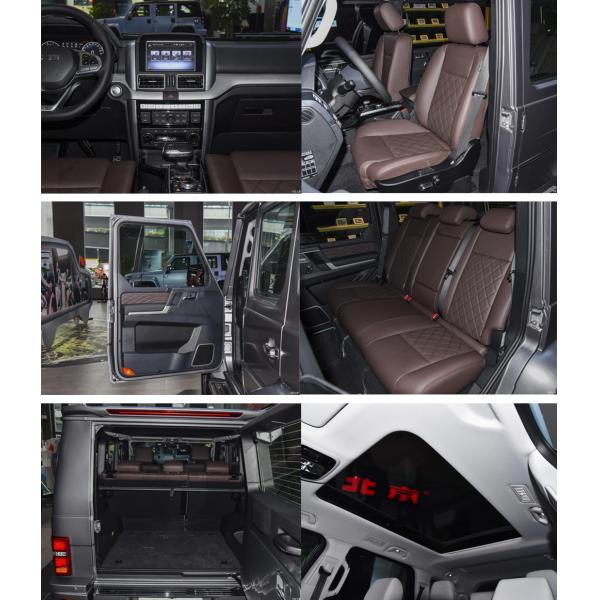 BJ80 2024 Fuel Petrol Car Automatic 2.3T Mid Large SUV with ESC and Beijing LED Electric Leather Turbo Dark Multi-function