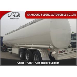 4 Compartment 3 Axles 40000L Fuel Tanker Semi Trailer