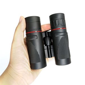 Black 8x21 Compact Telescope Binoculars For Bird Watching