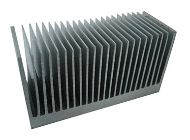 Buy Industrial Aluminum Heatsink Extrusion Profiles , with drill ,cutting ,tapping at wholesale prices