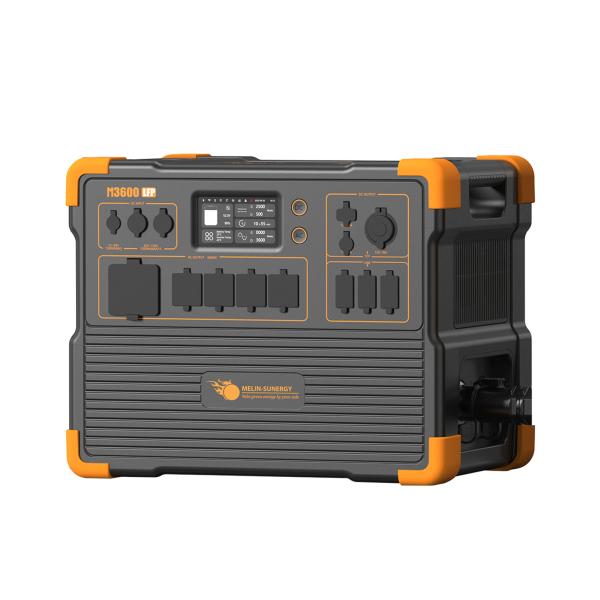 Buy 3600W UPS Solar Generator with 3072Wh LFP Lithium Battery and Multiple USB Outputs for Portable Power Station at wholesale prices