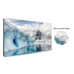 350cd/m2 1.8mm Bezel 4k Controller LCD Splicing Screen