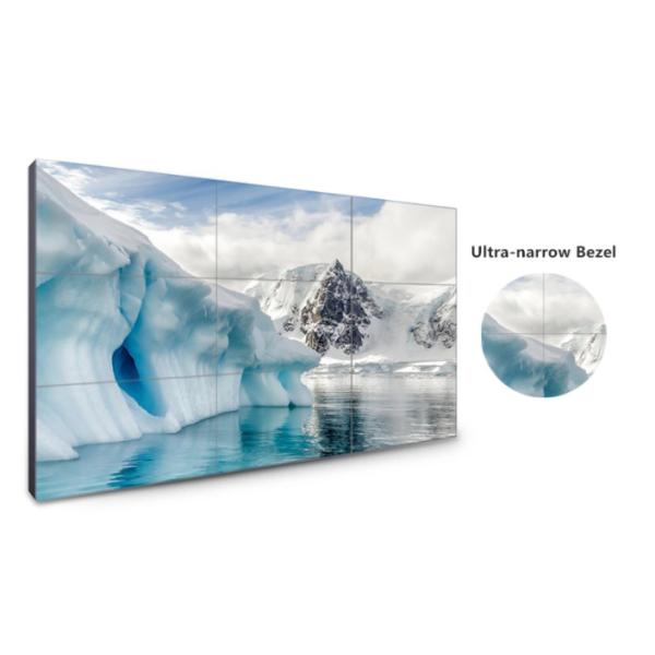 Buy 350cd/m2 1.8mm Bezel 4k Controller LCD Splicing Screen at wholesale prices