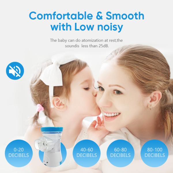 Medical Equipment Baby Inhalator Mist Nebulizer Ultrasonic Portable Nebulizer