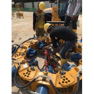 Quick Assembled Hydraulic Pile Breaker Total Hydraulic Drived SPA5 With