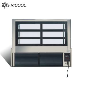 SUS 304 Vitrine Refrigerated Bakery Display Case Cabinet ETL