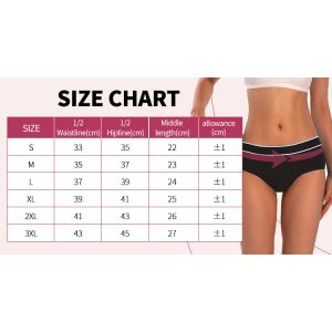 Young girls Yoga Period Panties No Tighten Menstrual Skinny Tummy Control