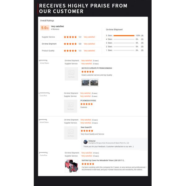 Hand Polishing Stainless Steel 201 Roll Bar Sport Bar For Hilux Revo 2015+