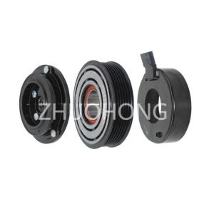 Auto AC Compressor Pulley Clutch Kit 6PK 110MM 12V For Chevrolet SPARK M400 2015