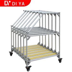 Lean Pipe Aluminum Lean Tube For Warehouse Trolley Cart