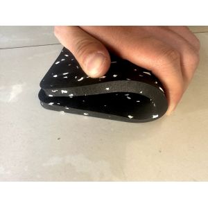 100cm*100cm 50cm*50cm Natural Recycled Rubber Flooring Tiles for Flooring System