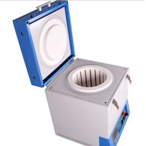 1200 degree Crucible Furnace Chamber Vertical Muffle Furnace Temperature