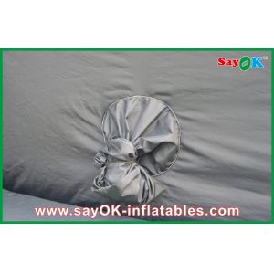 Black Capacity 60 Persons Inflatable Planetarium Dome Tent With Logo