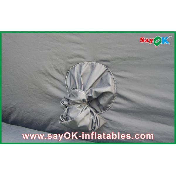 Black Capacity 60 Persons Inflatable Planetarium Dome Tent With Logo