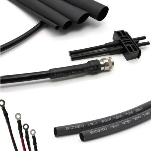 Quality 3.2mm Dual Wall Heat Shrink Tube Polyolefin Black 1mm for sale