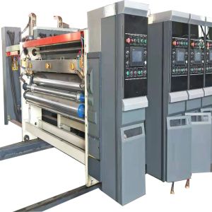 High Quality And Low Price Cardboard 4 Colors Flexo Ink Printing Slotting Die