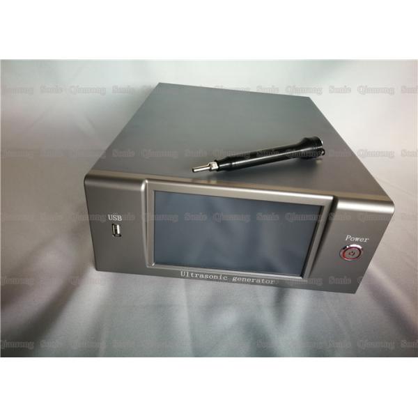 0.15mm PVC Sheet Ultrasonic Metal Welding Machine , Hand Held Ultrasonic Plastic