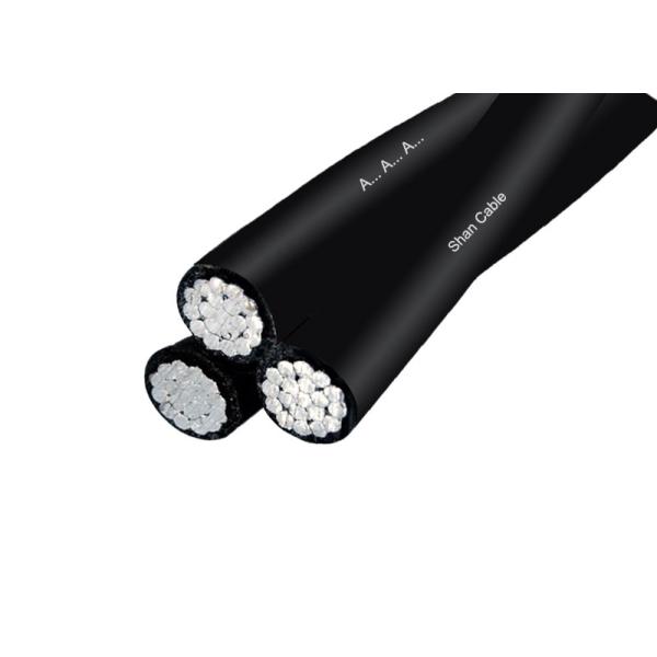 Buy UV Aerial Bundled Cable  ASTM Standard XLPE Cross Linking Sheath at wholesale prices