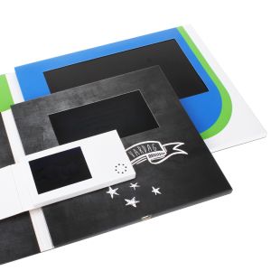 A4 Or Customized Video Mailer Card Regional Feature Video Upload Connect USB