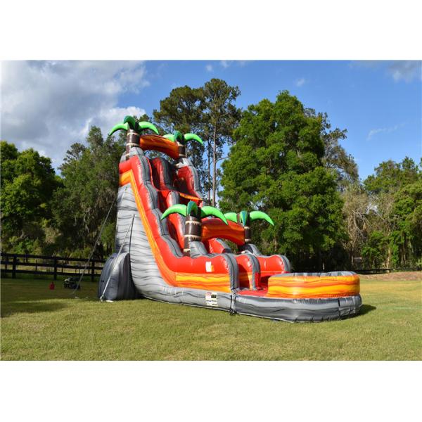 30 FT Huge Inflatable Water Slide Environmental Friendly UV Resistant Strong
