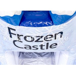 Kids Commercial Inflatable Frozen Bouncer Combo With Slide