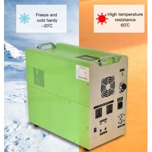 Solar Photovoltaic 2000W Power Supply Lifepo4 Portable Power Station With MPPT