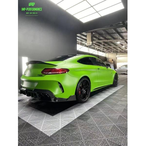 Auto Parts for Mercedes C63 C63S Coupe Body Kit C63 C63S Coupe Upgraded IMP Style Front and Rear Bumper Spoiler Body Kit