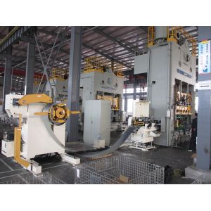 High Efficiency Sheet Strip Straightener Machine / Automatic Feeding Machine
