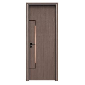 China Eco-friendly PVC Laminated WPC Hollow Door for Interior Use with Low Maintenance on sale