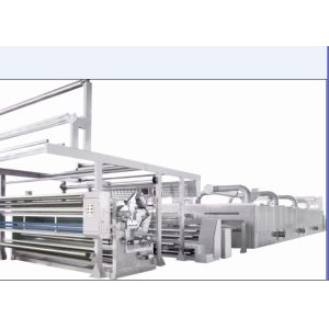 China High Automation Heat Setting Stenter Overfeed Range -10% To 30% / Optional Chambers on sale
