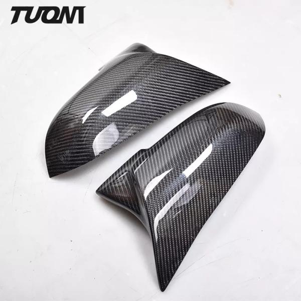 Custom Carbon Fiber Car Rear View Mirror Cover For BMW 1 / 2 / 3 / 4 / 5 Series