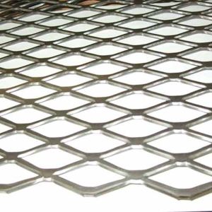 Galvanized Decorative 2.5m Width Expanded Metal Security Mesh Screen